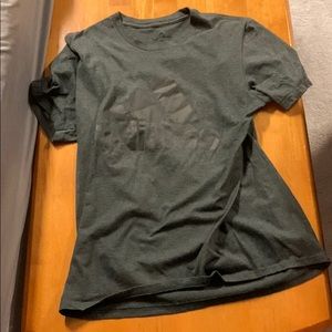 Grey adidas logo shirt